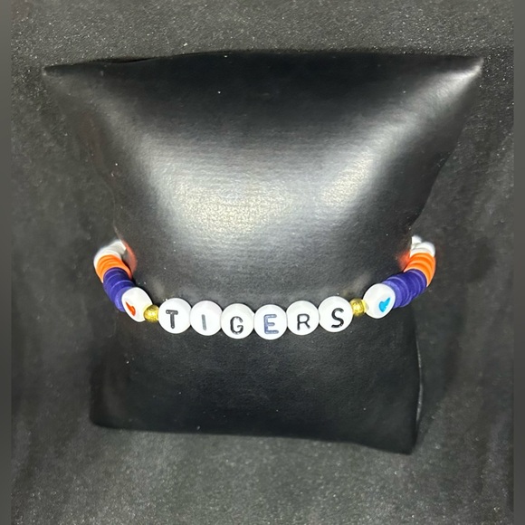 Detroit Tigers 🧡💙 Heishi Bracelet - Picture 3 of 8
